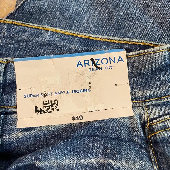 NWT Arizona Super Soft Ankle Jeggings Jeans 13 - Picture 7 of 10